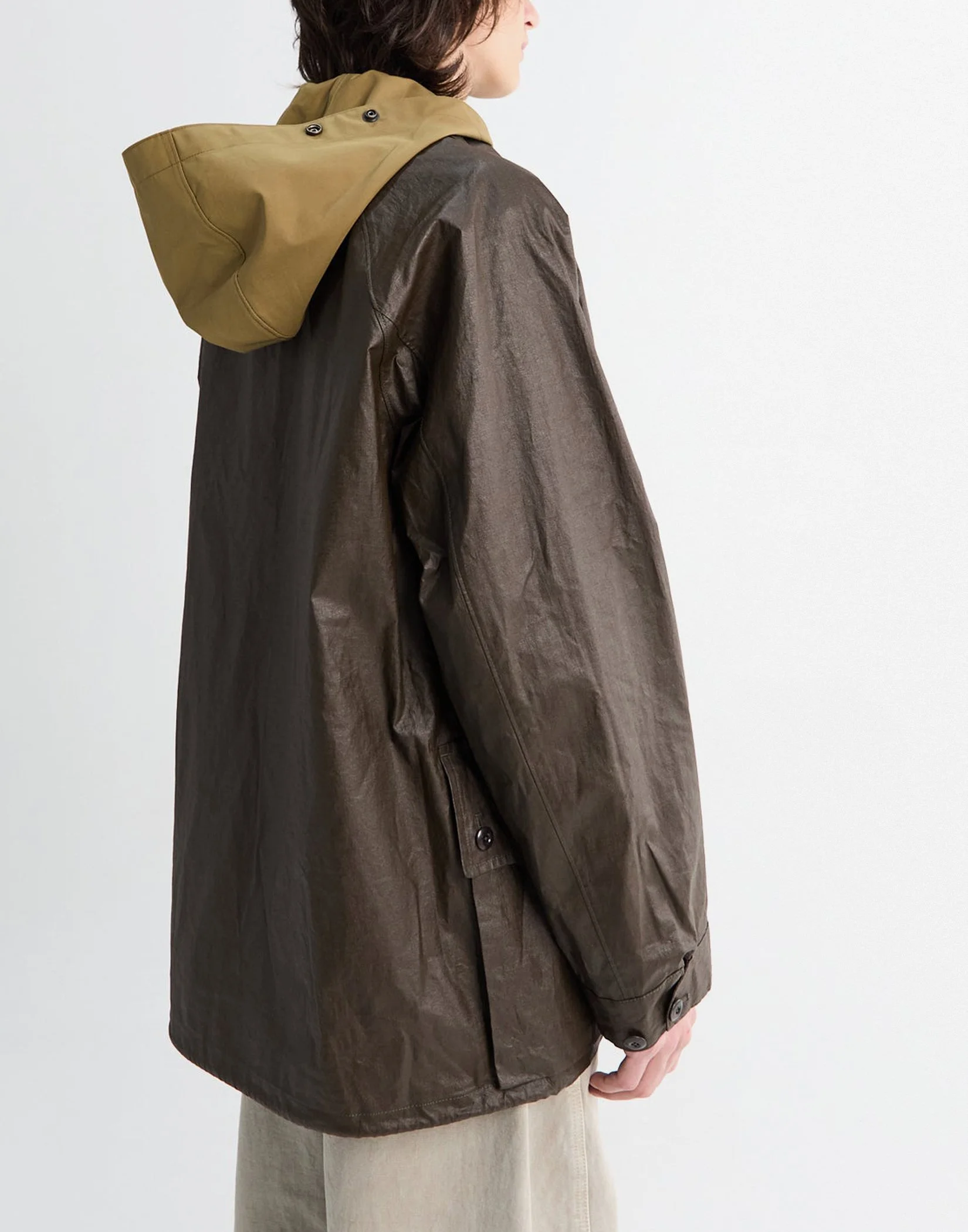 Nanamica - 2L GORE-TEX SHELL JACKET DRY (SAND) — EQUIPMENT Nanamica - 2L GORE-TEX SHELL JACKET DRY (SAND) — EQUIPMENT